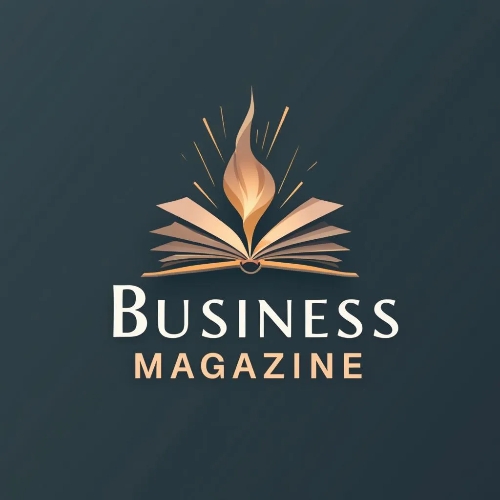 Logo de revista de negocios